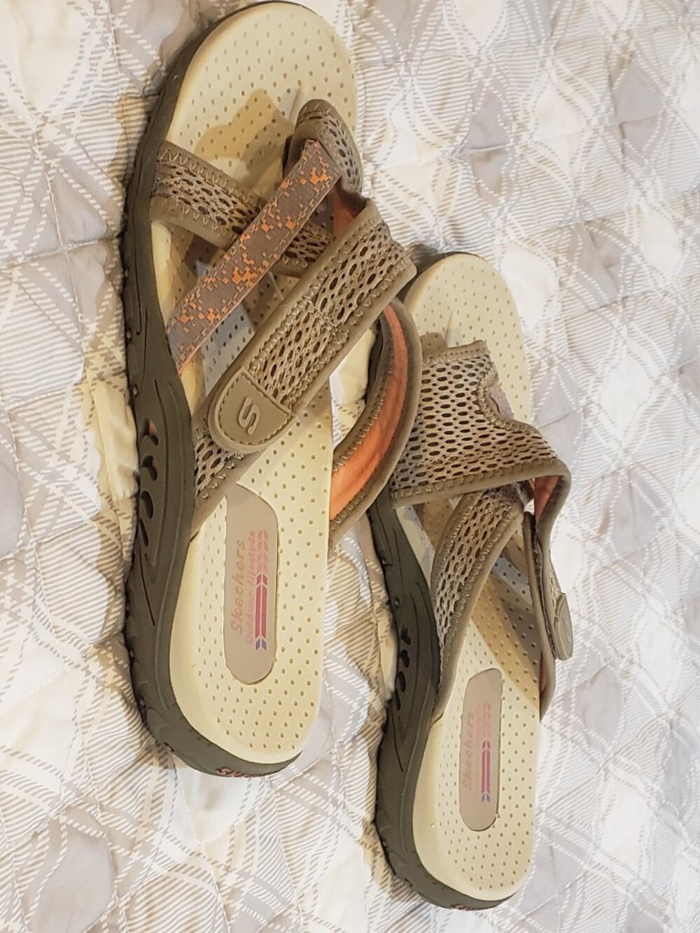 Skechers Women's Reggae - Splatter Sandal size 10 - Picture 8 of 10